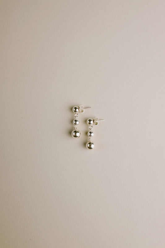 LA VILA SILVER EARRINGS