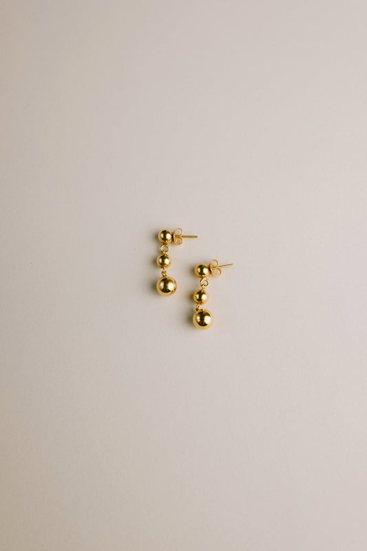 LA VILA GOLD EARRINGS