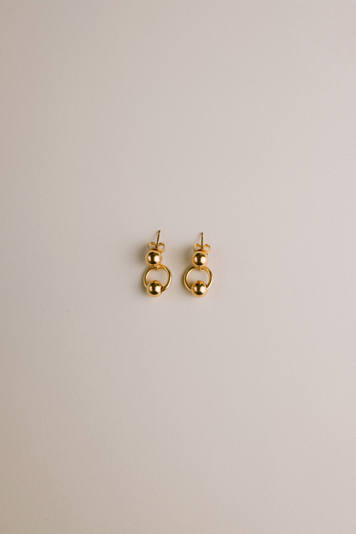 PENDIENTES BENISSA ORO