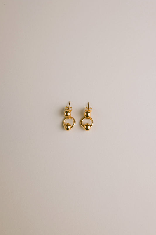 BENISSA GOLD EARRINGS