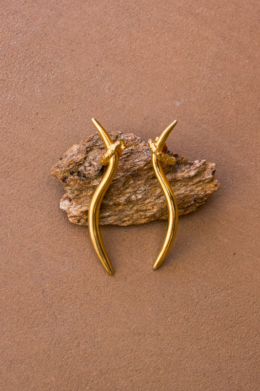 ANDROS GOLD EARRINGS