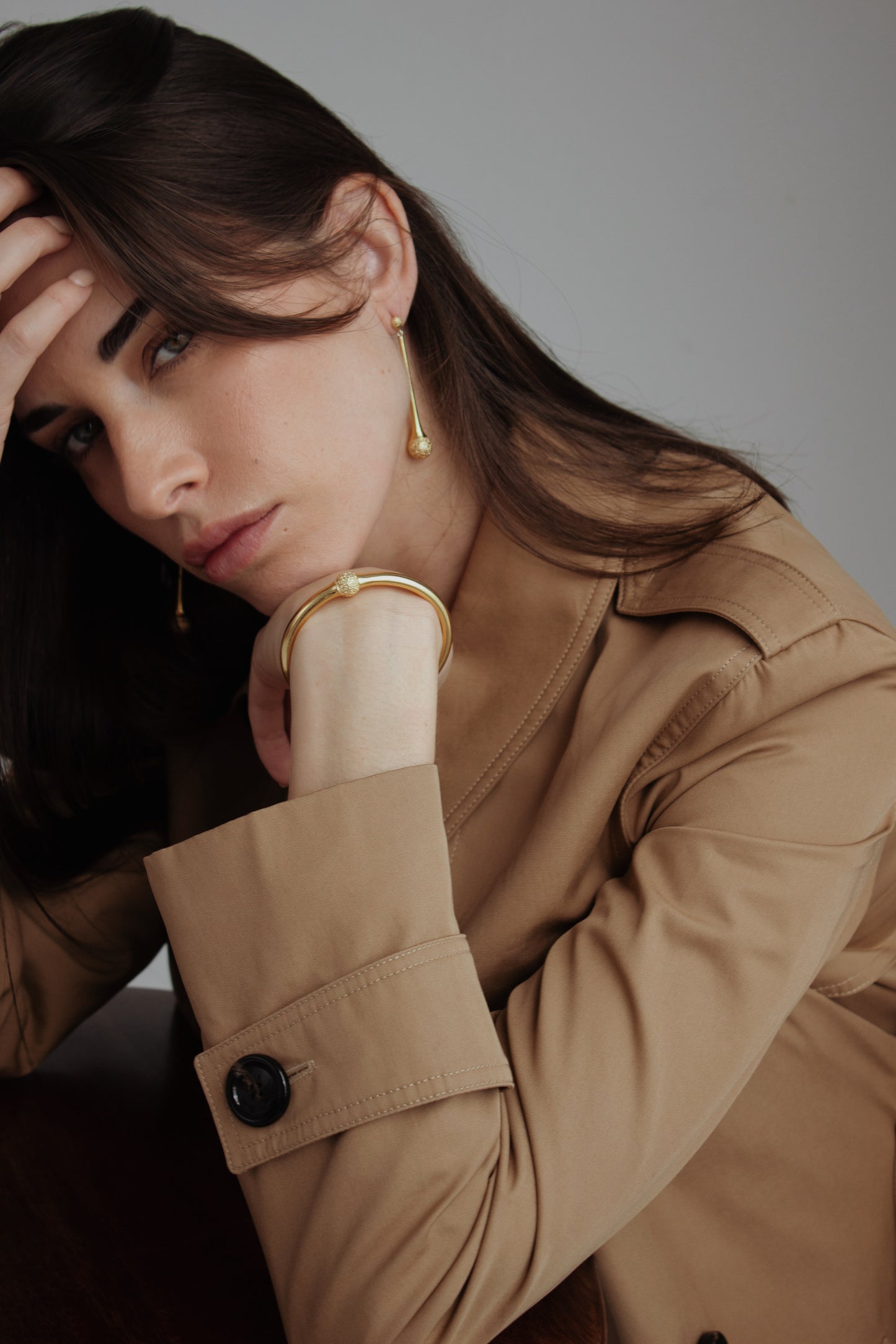 BERNIA GOLD EARRINGS