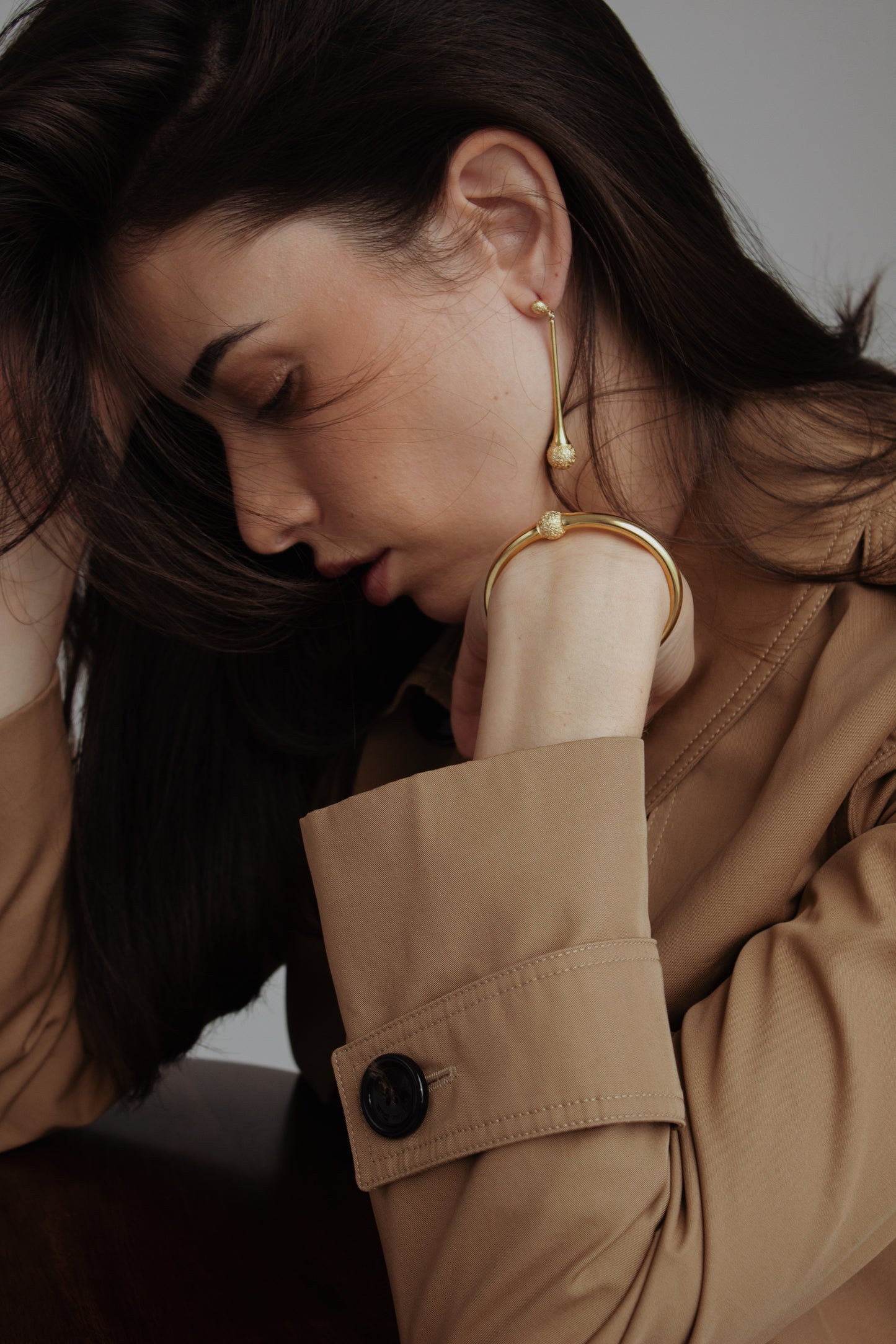 BERNIA GOLD EARRINGS