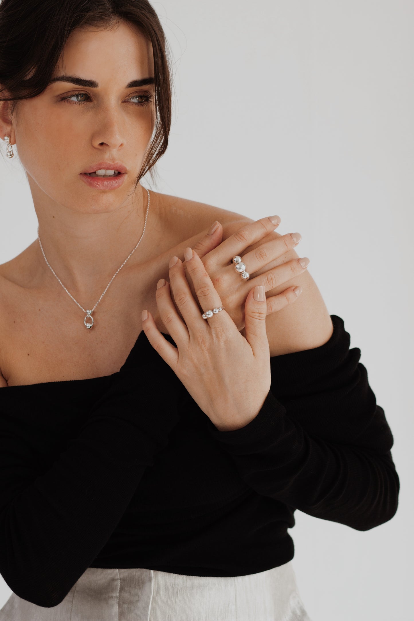 BENISSA SILVER PENDANT