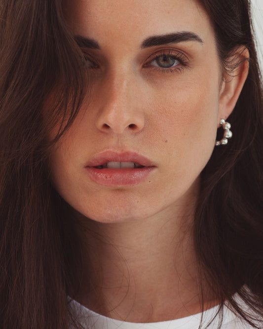 ALBIR MINI SILVER HOOPS