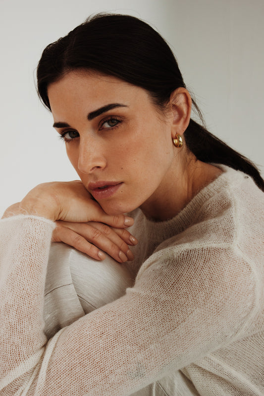 AIGUA MINI GOLD HOOPS