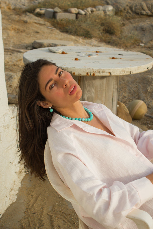 NAXOS AMAZONITE NECKLACE