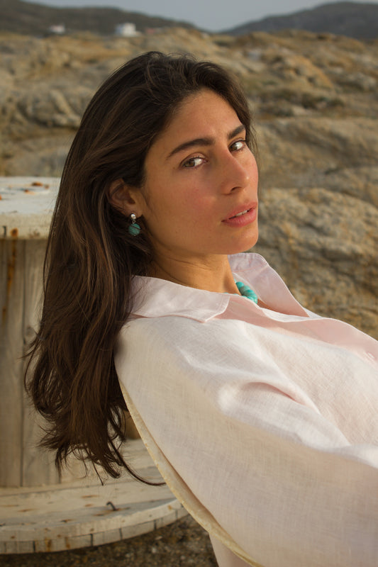 NAXOS AMAZONITE EARRINGS