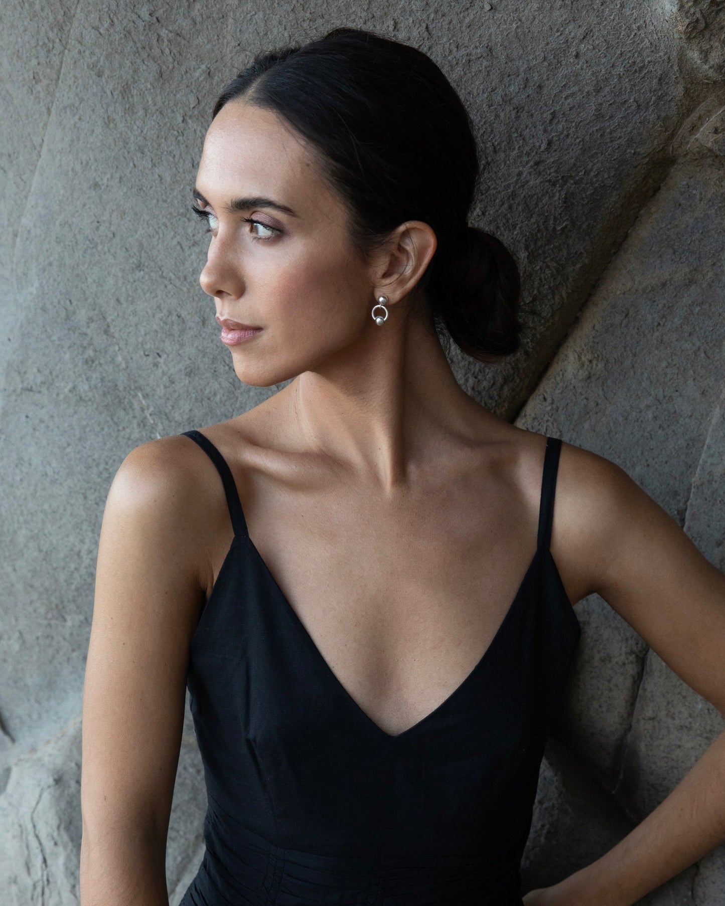 PENDIENTES BENISSA PLATA