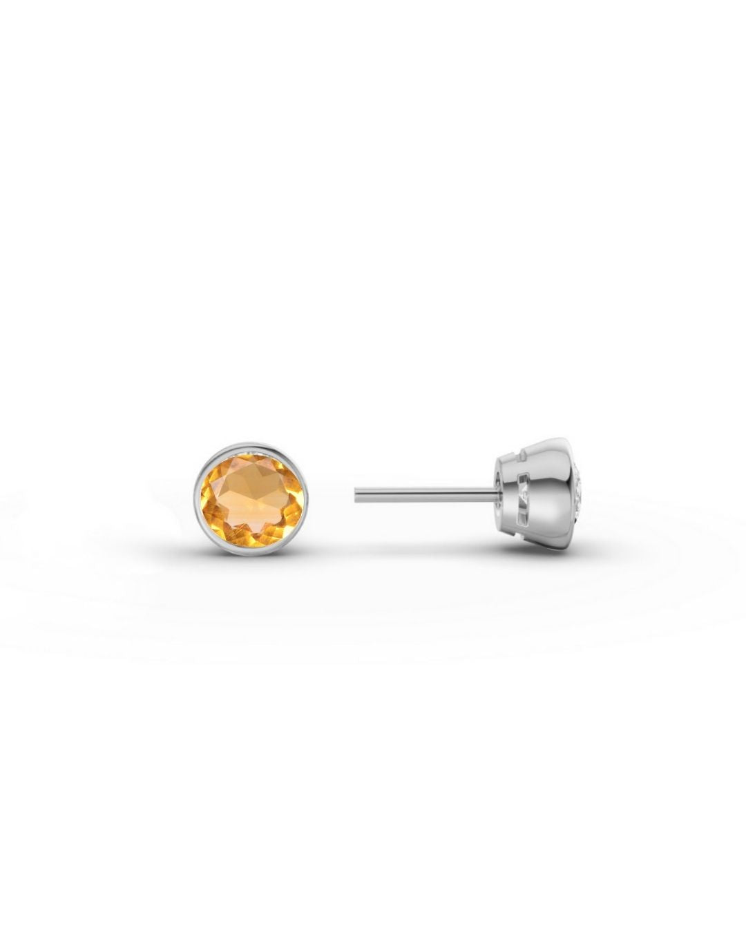 ESSENCE ESSENTIAL PIERCING SILBER - CITRIN