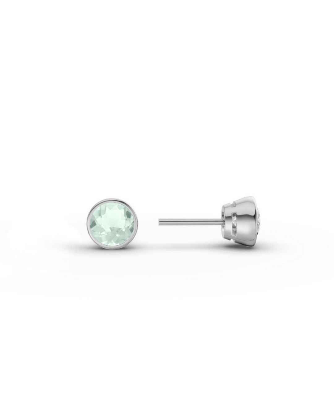 ESSENCE ESSENTIAL PIERCING SILVER - PRASIOLITE