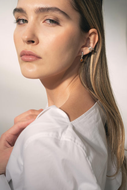 ESSENCE EARCUFF DUO PLATA