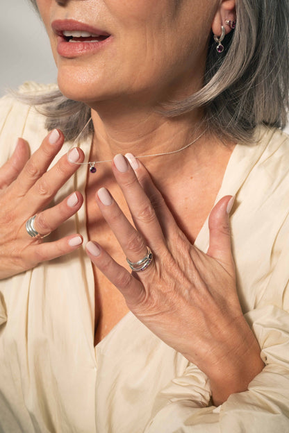 COLGANTE ESSENCE PLATA - RODALITA