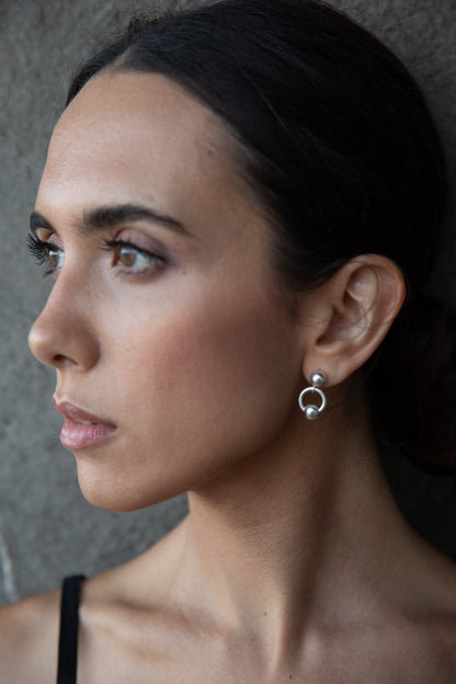 PENDIENTES BENISSA PLATA