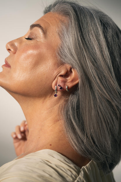 ESSENCE HOOP PLATA - RODALITA