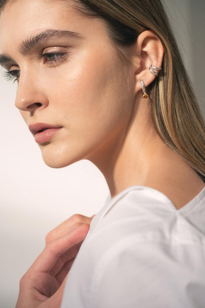 ESSENCE EARCUFF DUO PLATA