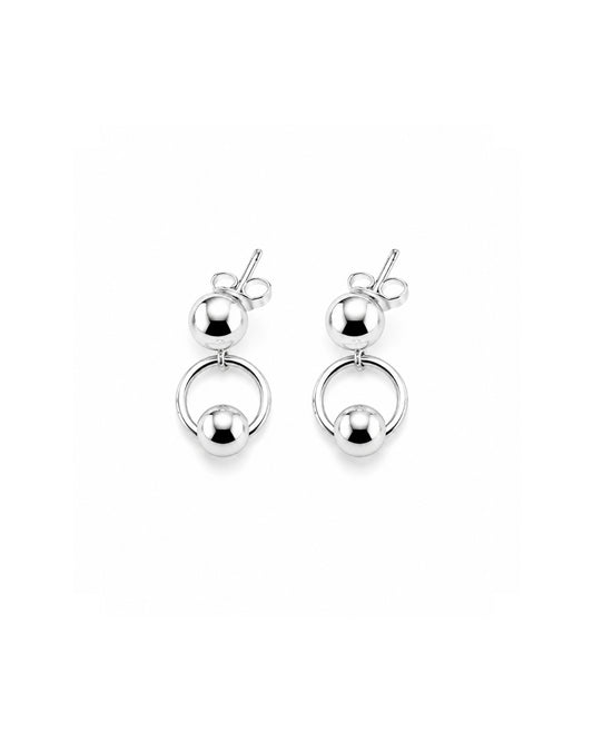 PENDIENTES BENISSA PLATA
