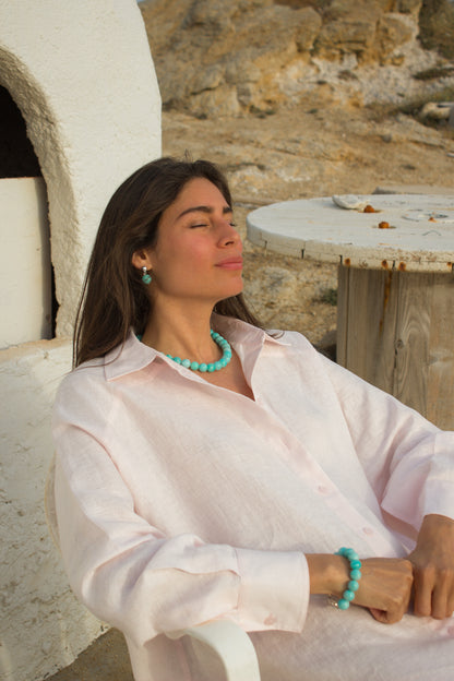 COLLAR NAXOS AMAZONITA