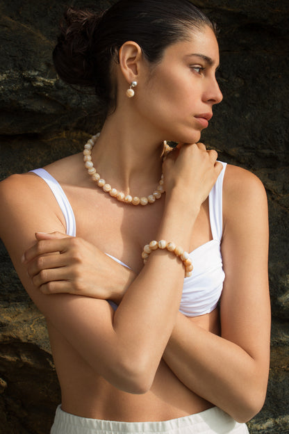 PENDIENTES NAXOS CARAMELO