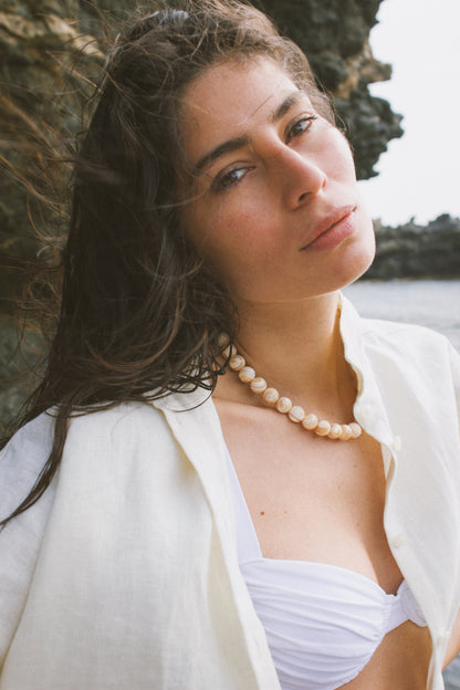 COLLAR NAXOS CARAMELO