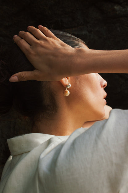 PENDIENTES NAXOS CARAMELO