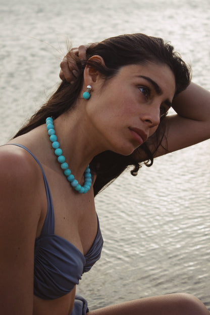 PENDIENTES NAXOS AMAZONITA