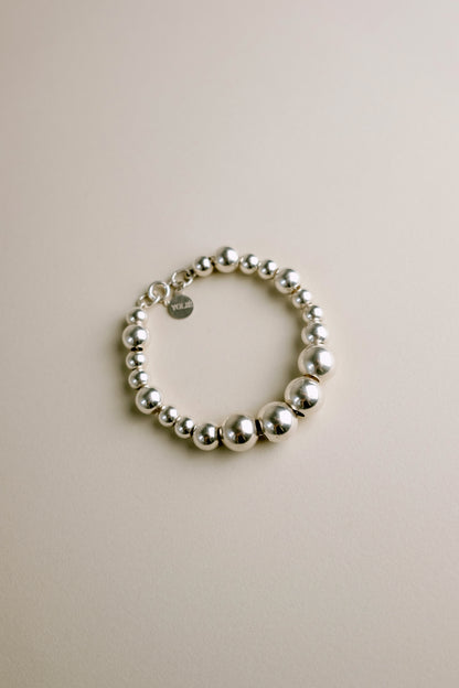 PULSERA BOL NOU PLATA