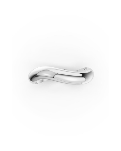 ANILLO ESSENCE LIQUID ORO BLANCO 18K