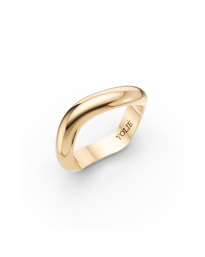 ANILLO ESSENCE LIQUID ORO AMARILLO 18K