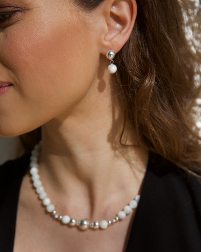 PENDIENTES ALTEA NÁCAR