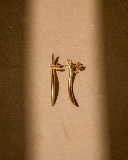 PENDIENTES ANDROS ORO