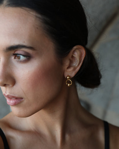 PENDIENTES BENISSA ORO