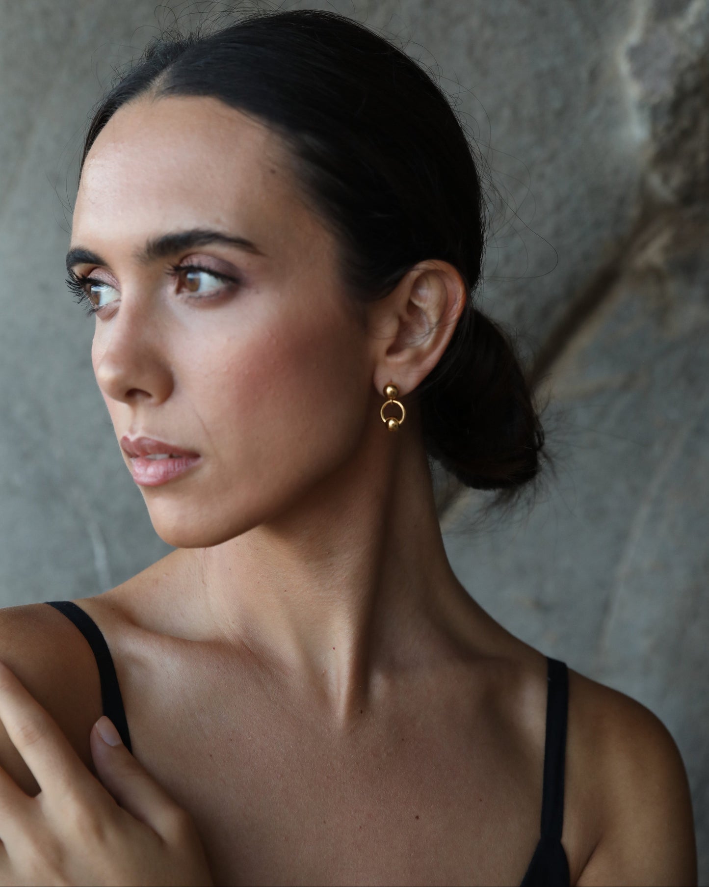PENDIENTES BENISSA ORO