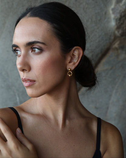 PENDIENTES BENISSA ORO