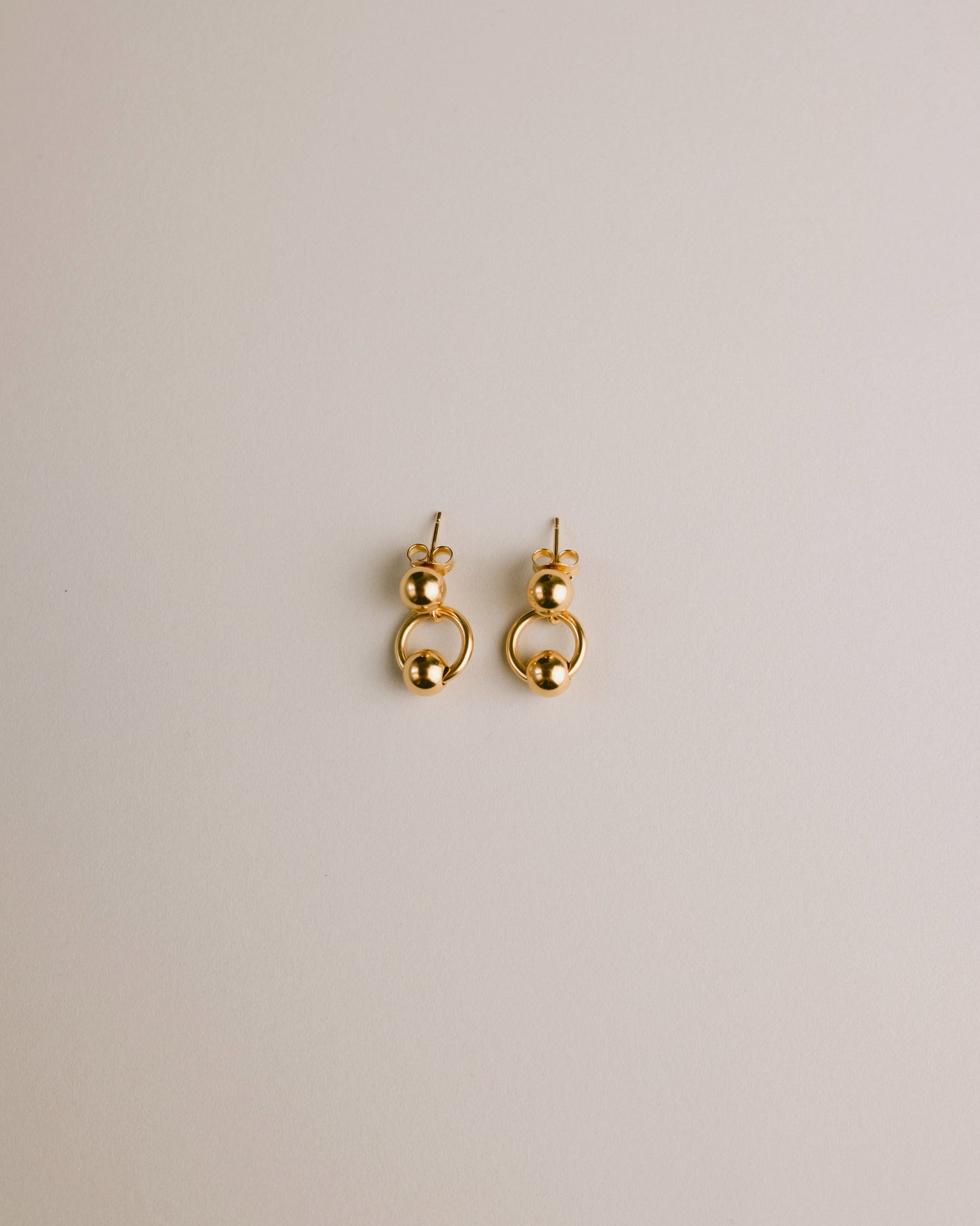 PENDIENTES BENISSA ORO