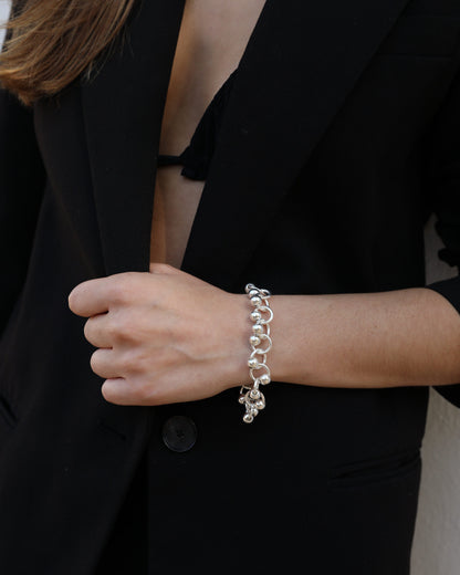 PULSERA BENISSA PLATA