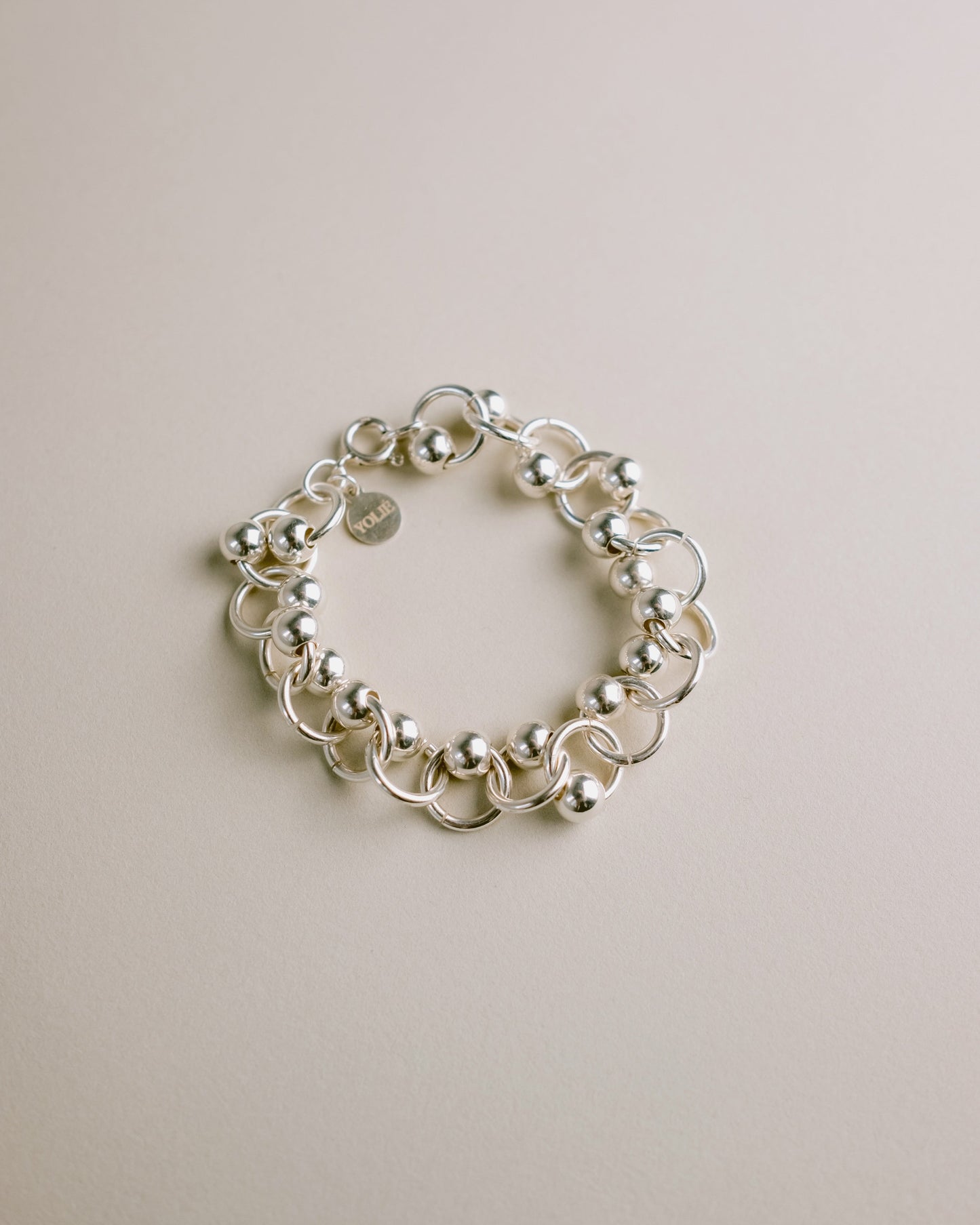 PULSERA BENISSA PLATA