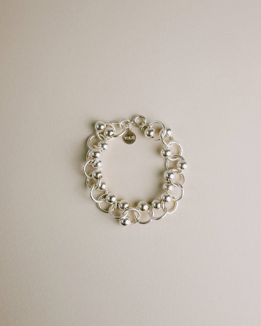 PULSERA BENISSA PLATA