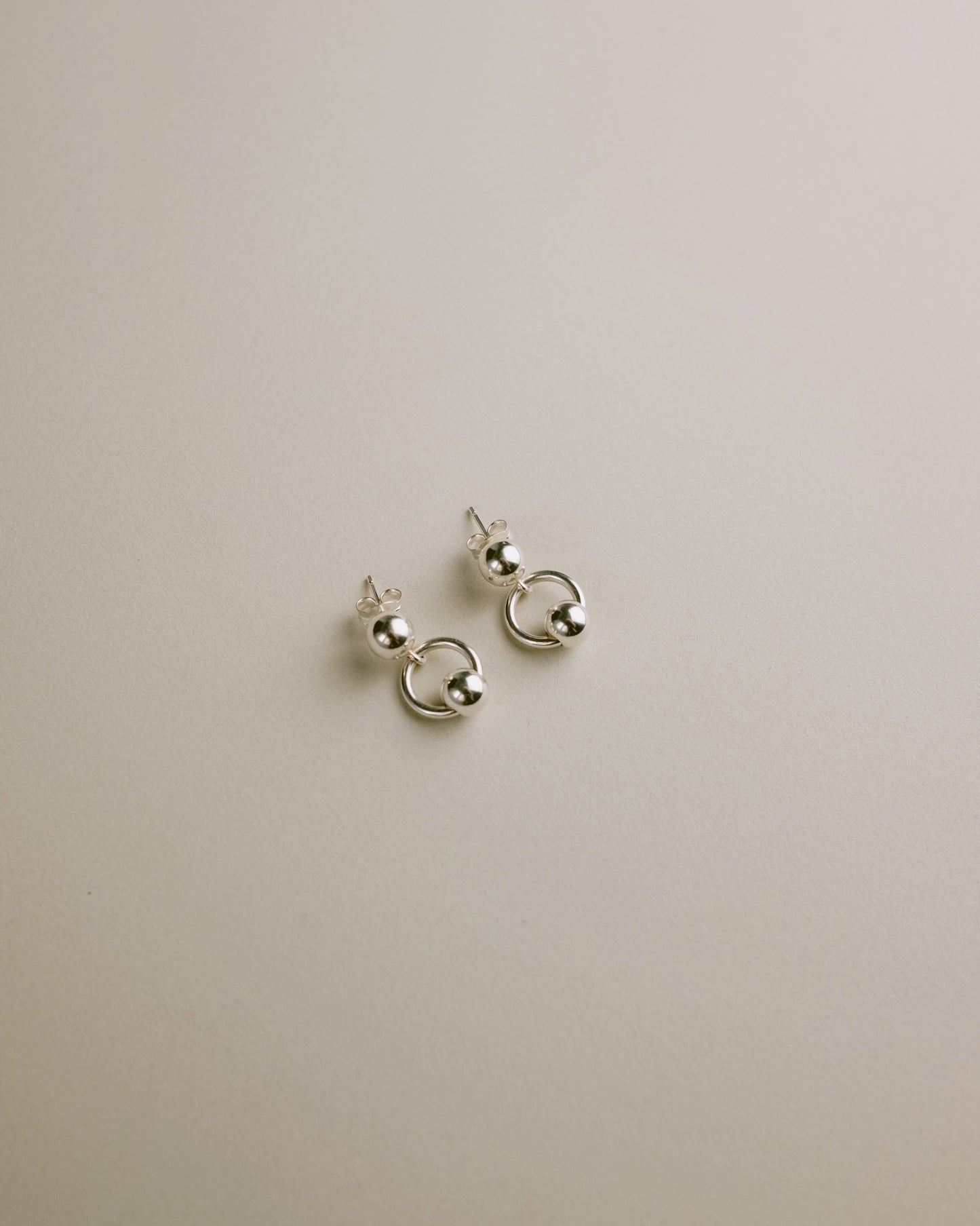 PENDIENTES BENISSA PLATA