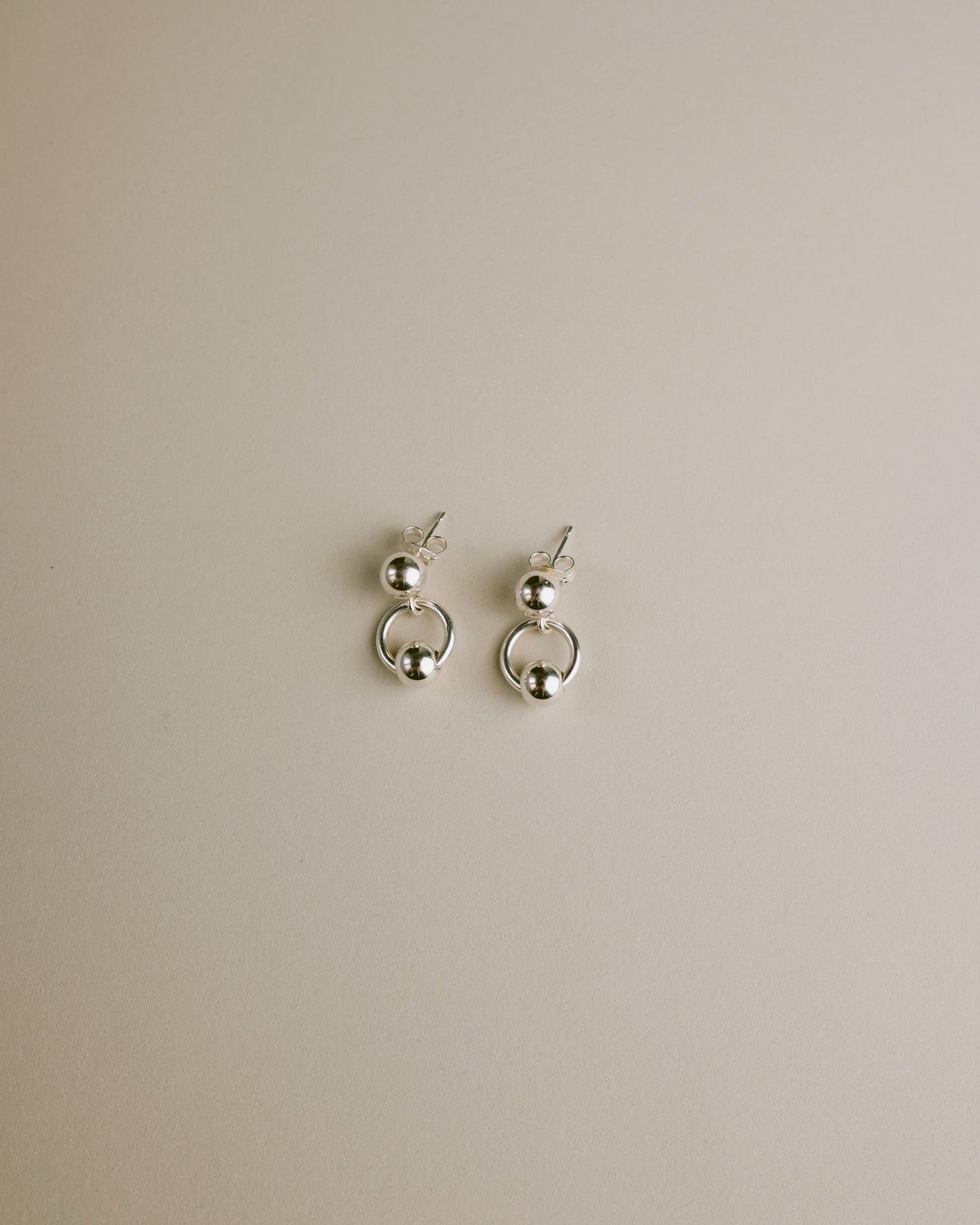 PENDIENTES BENISSA PLATA