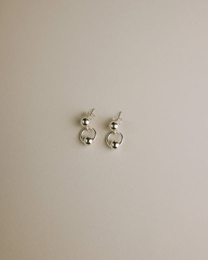 PENDIENTES BENISSA PLATA