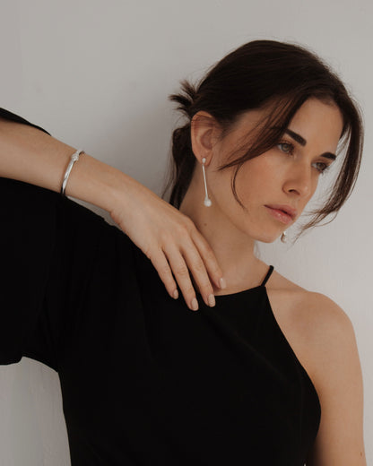 PENDIENTES BERNIA PLATA