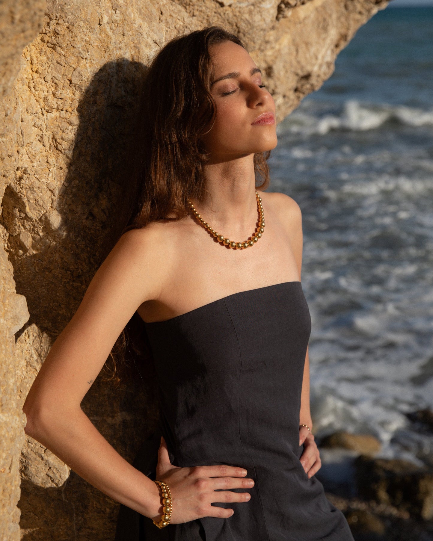 PULSERA BOL NOU ORO