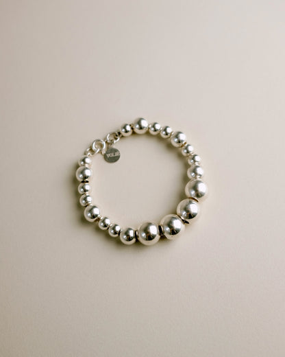 PULSERA BOL NOU PLATA