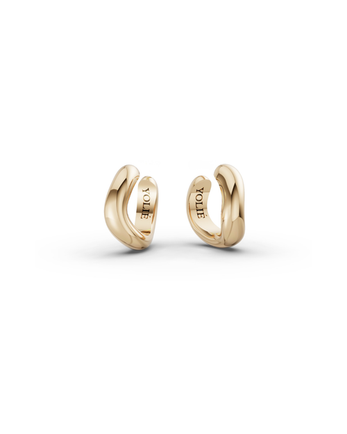 ESSENCE EARCUFF DUO 18K YELLOW GOLD