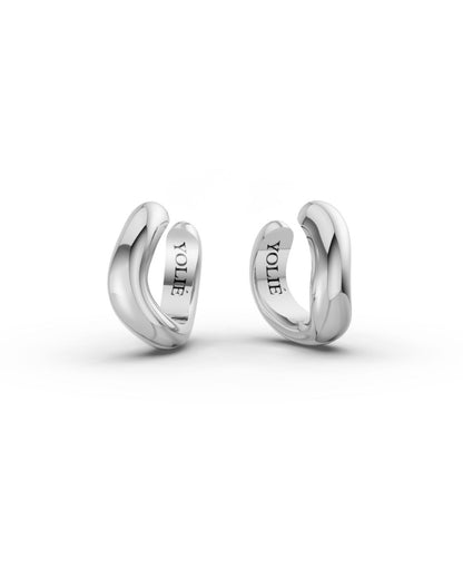 ESSENCE EARCUFF DUO SILBER