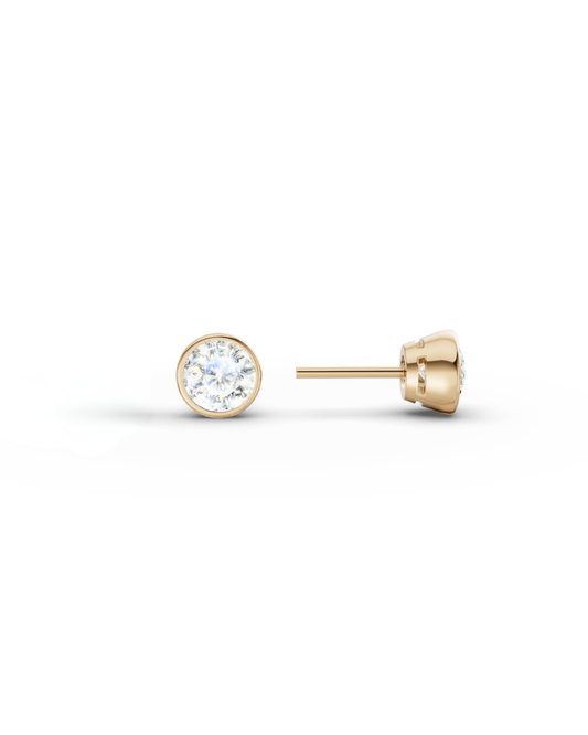 ESSENCE ESSENTIAL PIERCING SILBER - RHODOLITH