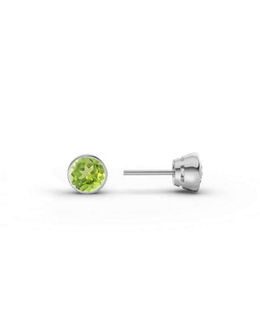 ESSENCE ESSENTIAL PIERCING SILVER - PERIDOT