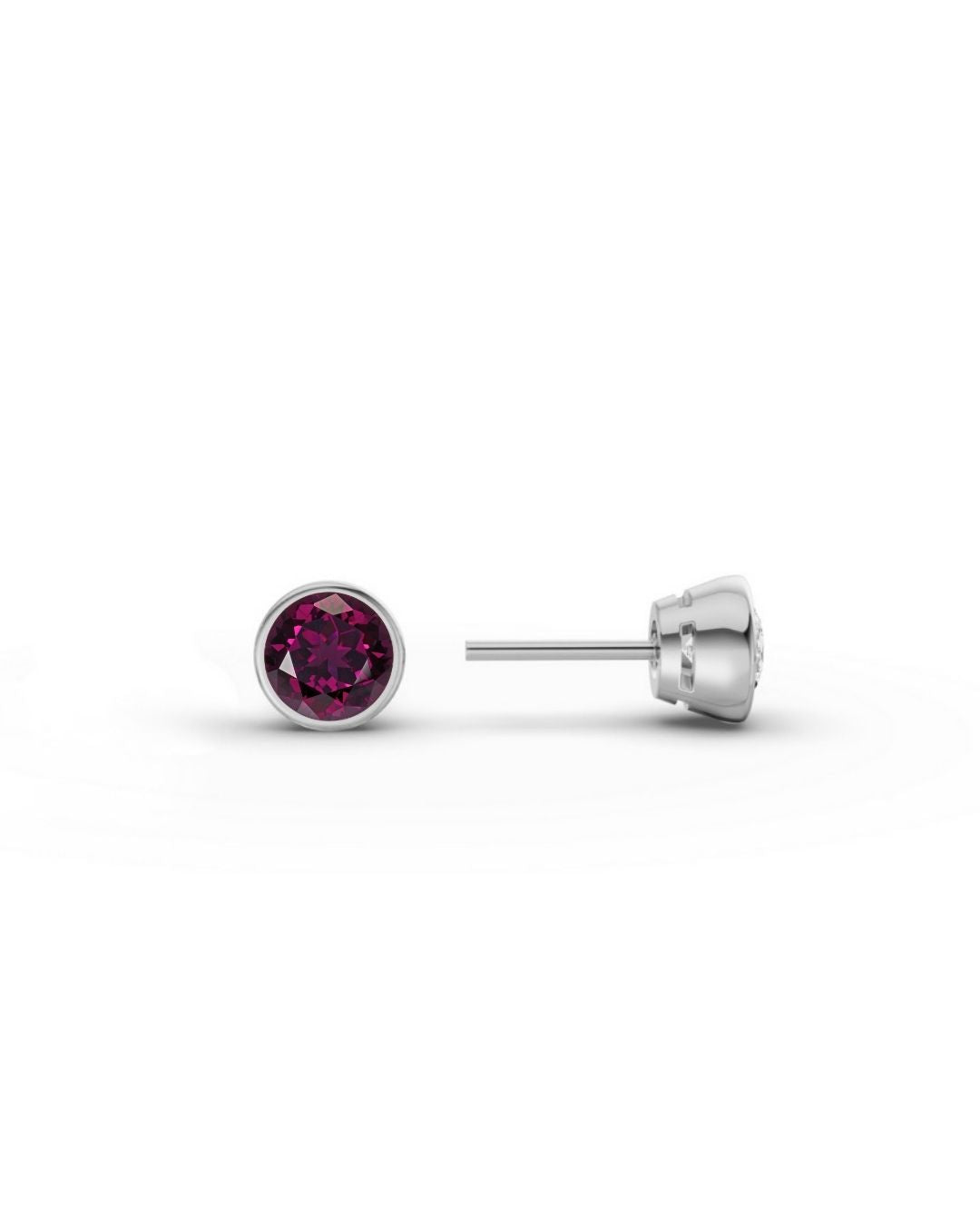 ESSENCE ESSENTIAL PIERCING SILVER - RHODOLITE