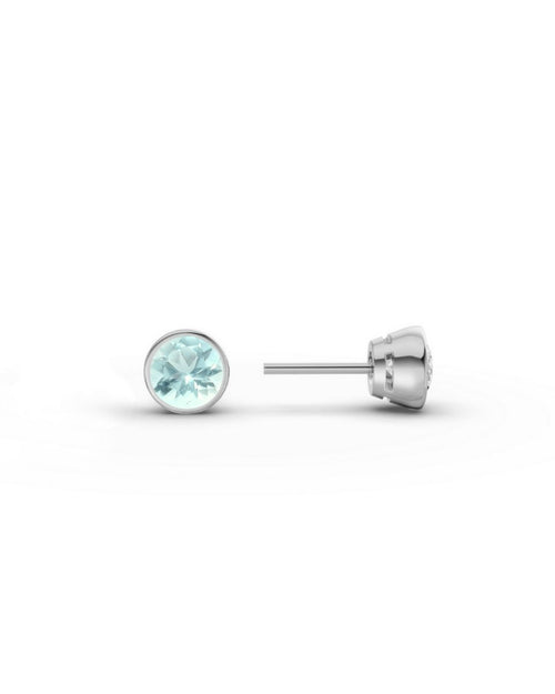 ESSENCE ESSENTIAL PIERCING SILBER - SKY TOPAS